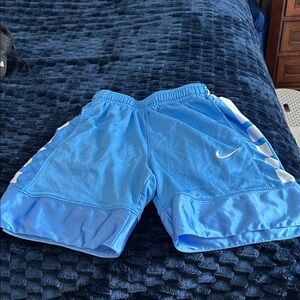 Nike Dri-FIT Elite 23 Big Kids' Basketball Shorts, Light Blue, small